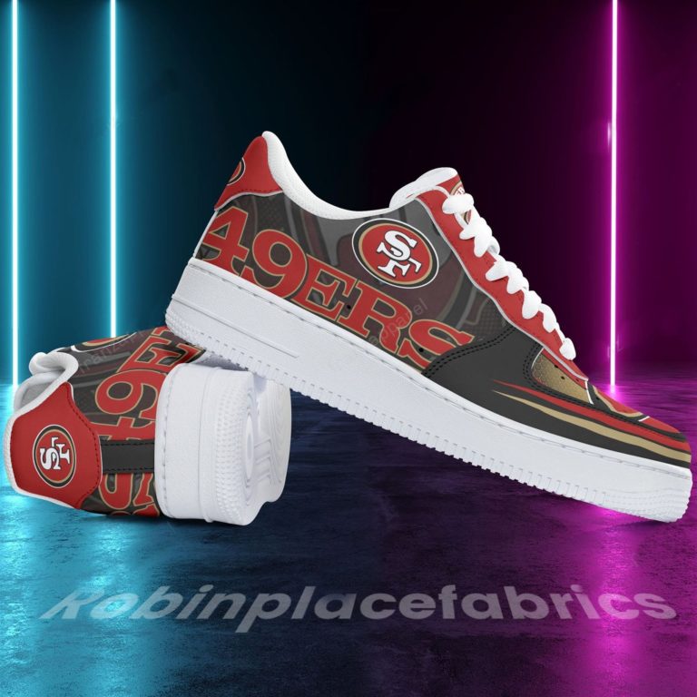San Francisco 49ers AF 1 Sneakers 83RB-NAF