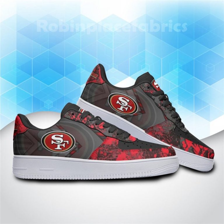 [Limited] San Francisco 49ers Football Air Force 1 Shoes 154RB-NAF
