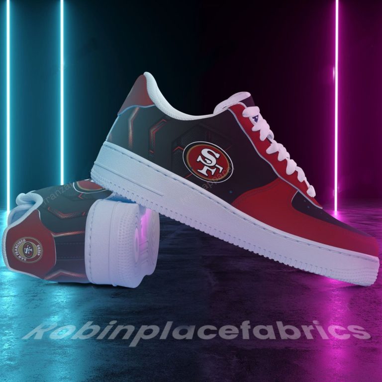 San Francisco 49ers Team AF 1 Sneakers 29RB-NAF