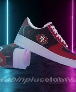 San Francisco 49ers Team AF 1 Sneakers 30RB-NAF