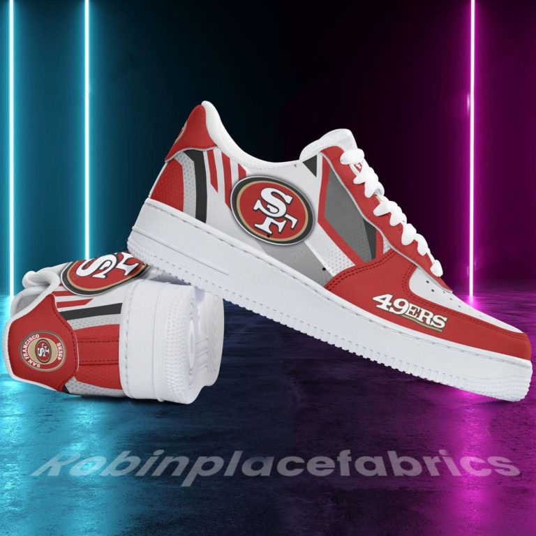 San Francisco 49ers Team AF 1 Sneakers 75RB-NAF