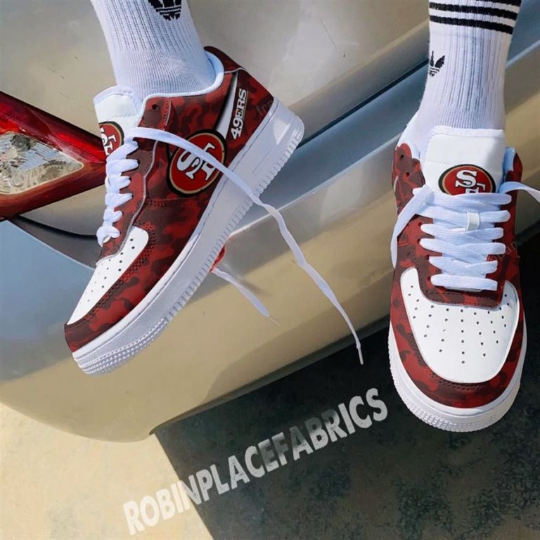 San Francisco 49ers Team AF 1 Sneakers 79RB-NAF