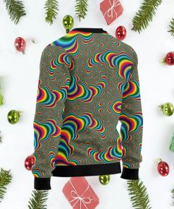 Santa And Mushroom Ugly Sweater