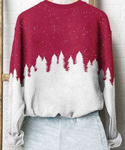 Santa And Reindeer Merry Christmas Christmas Sweatshirt