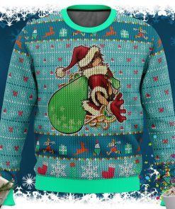 Santa Sora Kingdom Hearts Ugly Christmas Sweater Santa Sora Kingdom Hearts Ugly Christmas Sweater