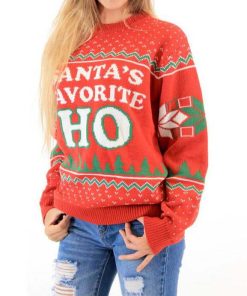 Santa’s Favorite Ho Ugly Christmas Sweater