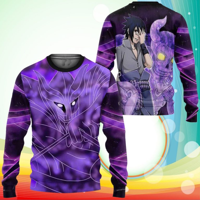 Sasuke Susanoo Sweatshirt Shirt Anime Jacket