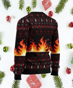 Satan Claus Merry Christmas Hail Satanic Ugly Sweater