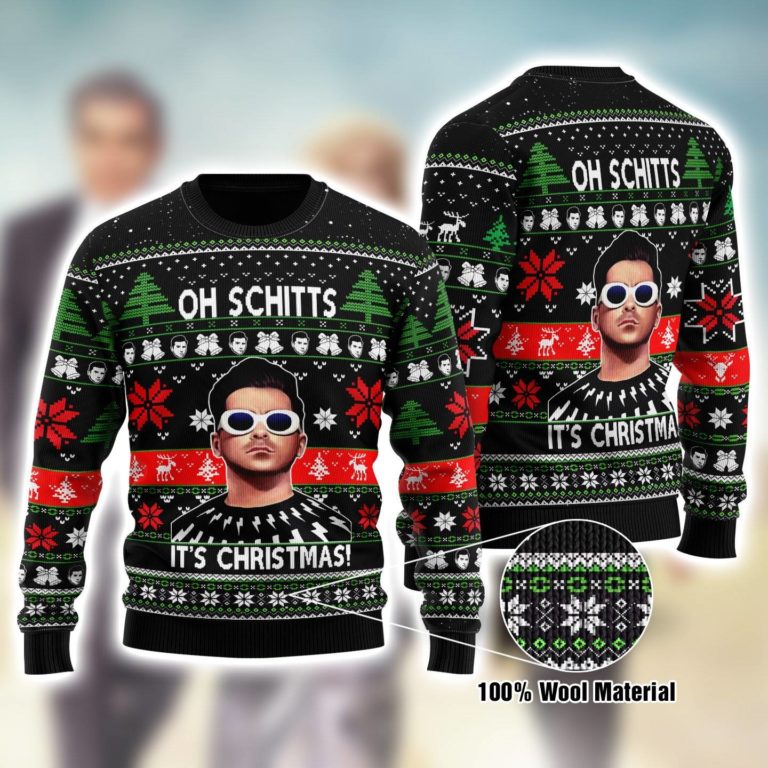 Schitt’s Creek Oh Schitts Ugly Christmas Sweatshirt