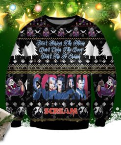 Scream 1996 Ugly Christmas Sweater