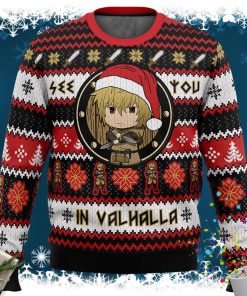 See You in Valhalla Vinland Saga Christmas Sweater