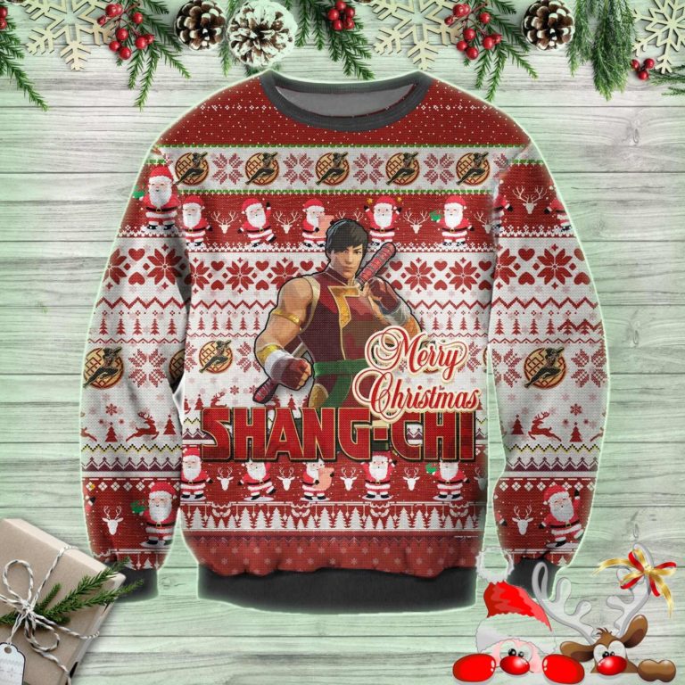 Shang-Chi Ugly Christmas Sweatshirt