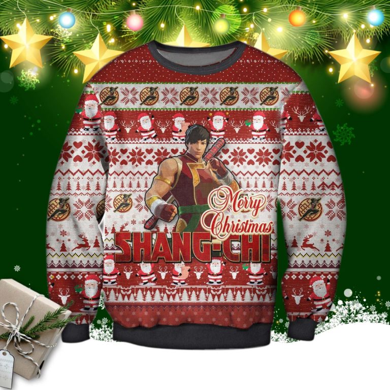 Shang-Chi Ugly Christmas Sweatshirt