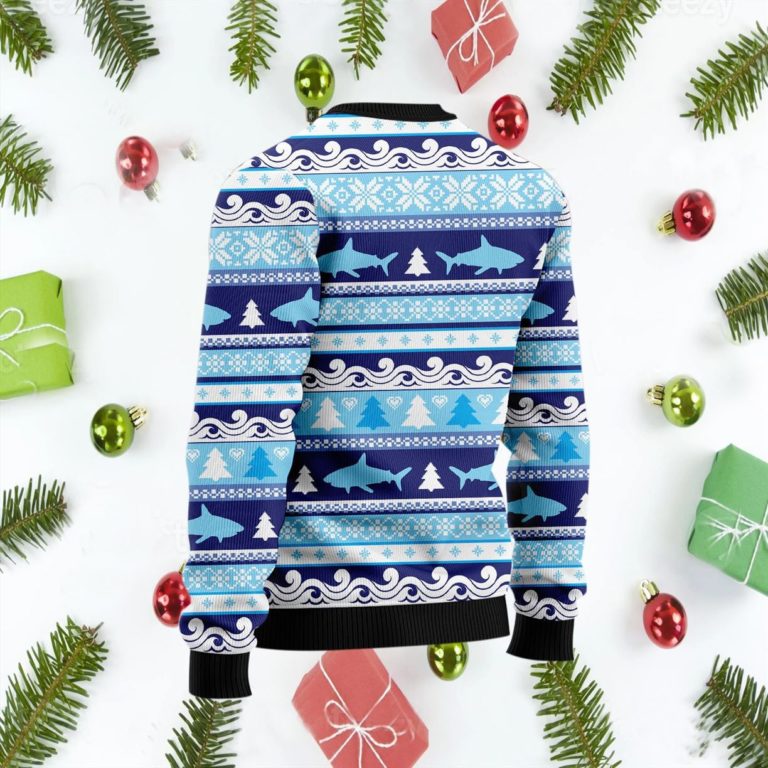 Shark Christmas Tree Christmas Ugly Sweater