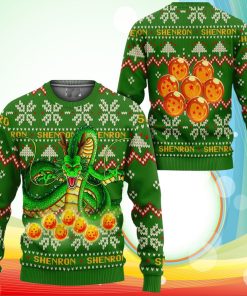 Shenron Ugly Christmas Sweater Anime Dragon Ball Xmas Gifts