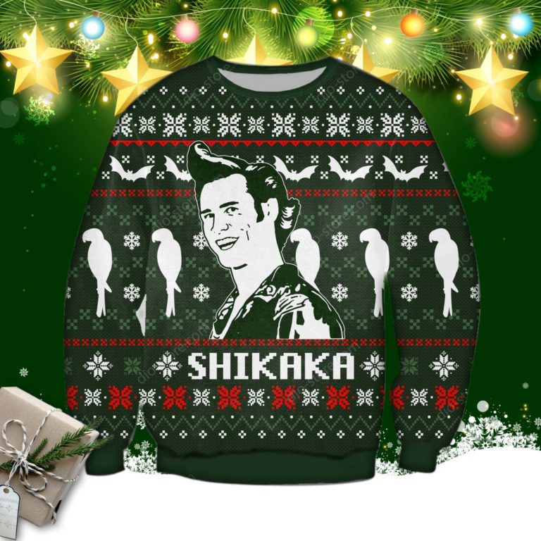 Shikaka 3d Print Ugly Sweater