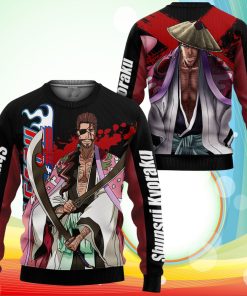 Shunsui Kyoraku Sweatshirt Shirts Bleach Anime Jacket