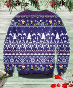 Skeletor Live Laugh Love Ugly Christmas Sweatshirt