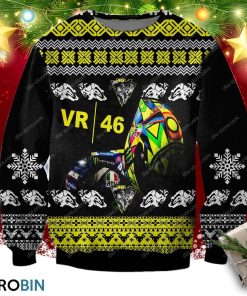 Sky Racing Vr46 3d Print Ugly Christmas Sweatshirt, Sweater