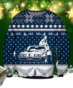 Smokey And The Bandit Knitting Pattern 3d Print Ugly Christmas Sweater, Sweatshirt
