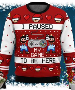 SNES Ugly Christmas Sweater