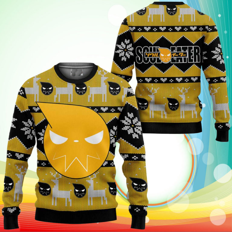 Soul Eater Symbol Ugly Christmas Sweater Anime Soul Eater Xmas Gifts