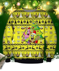 Spongebob Ugly Christmas Sweatshirt Spongebob Ugly Christmas Sweatshirt