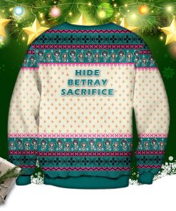 Squid Game Ugly Christmas Sweatshirt, Sweater RBSW110