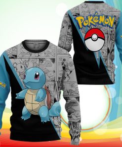 Squirtle Sweatshirt Anime Pokemon Sweater