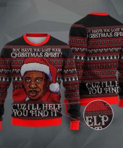 Stanley Hudson Lost Your Spirit The Office Ugly Christmas Sweater