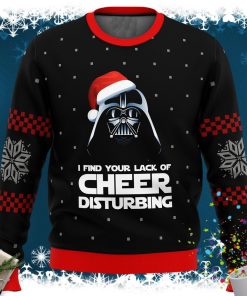 Star Wars Vader Lack of Cheer Ugly Christmas Sweater