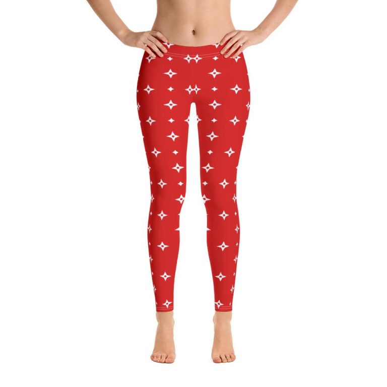 Stars Monogram High Waisted Leggings
