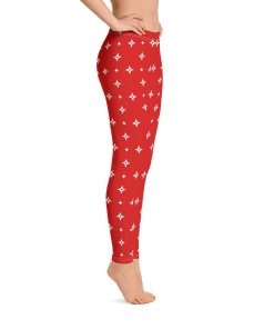 Stars Monogram High Waisted Leggings Stars Monogram High Waisted Leggings