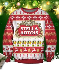 Stella Artois Beer Christmas Ugly Sweatshirt