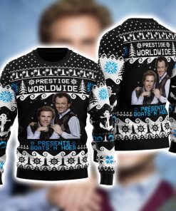 Step Brothers Prestige Worldwide Ugly Christmas Sweatshirt