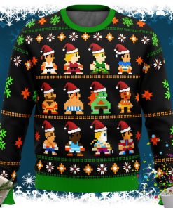 Street Fighter Classic Collection Ugly Christmas Sweater