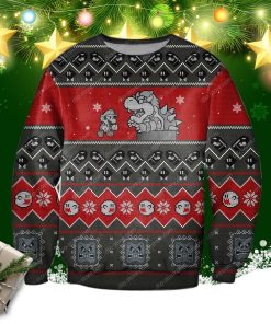 Super Mario 3d Print Ugly Christmas Sweatshirt