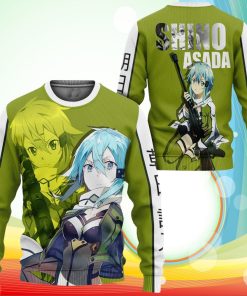 Sword Art Online Shino Asada Anime Sweatshirt Shirts