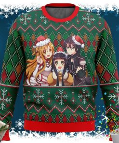 Sword Art Online Ugly Christmas Sweater