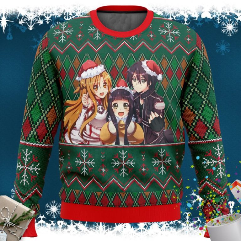 Sword Art Online Ugly Christmas Sweater