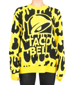 Taco Bell Drippy Nacho Ugly Christmas Sweater