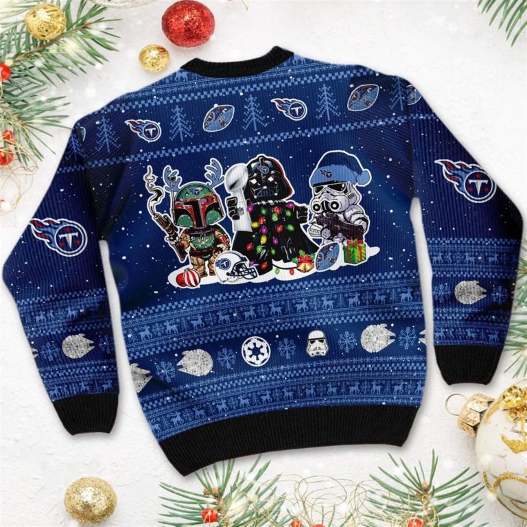 Tennessee Titans Star Wars Ugly Christmas Sweater