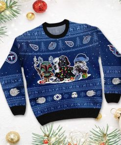 Tennessee Titans Star Wars Ugly Christmas Sweater Tennessee Titans Star Wars Ugly Christmas Sweater