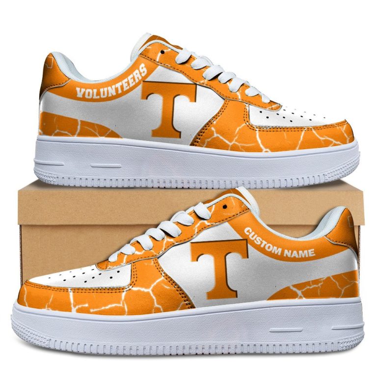 Personalized Tennessee Volunteers NCAA Custom AF1 Sneakes