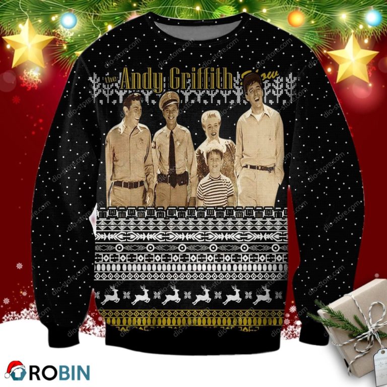 The Andy Griffith Show 3d Print Ugly Christmas Sweatshirt, Sweater