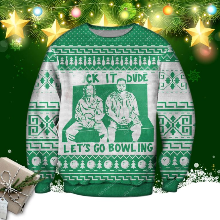 The Big Lebowski 3d Print Ugly Christmas Sweatshirt