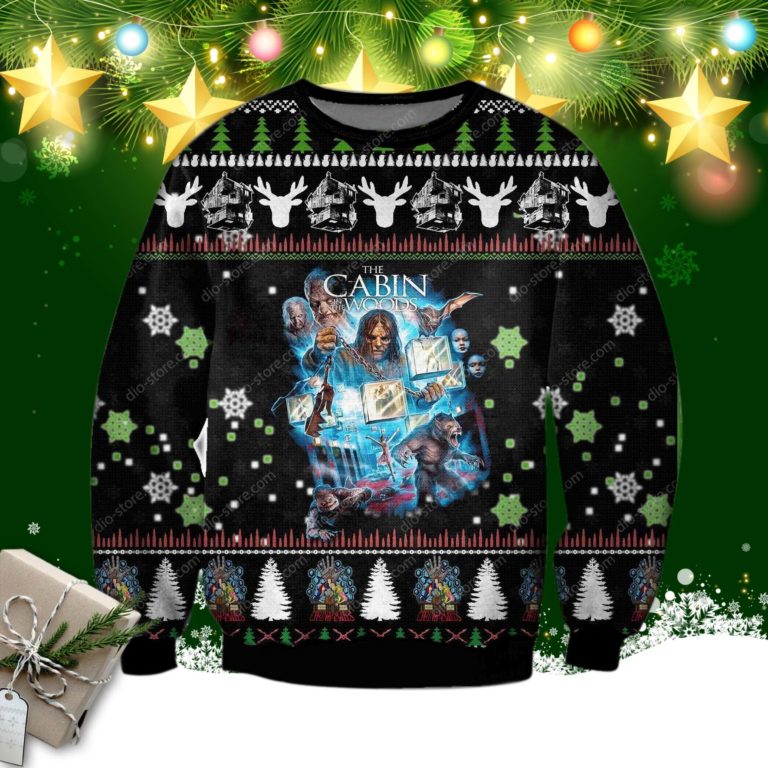 The Cabin In The Wood Film Ugly Christmas Sweater