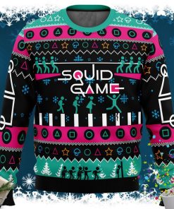The Game is On Squid Game Christmas Sweater
