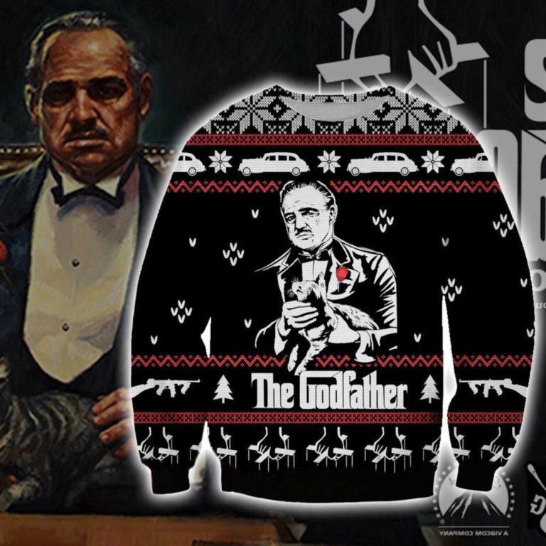 The Godfather Christmas Ugly Sweatshirt