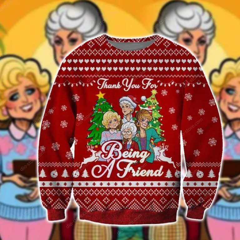 The Golden Girl 3D Printed Ugly Christmas Sweatshirt RB-SW608